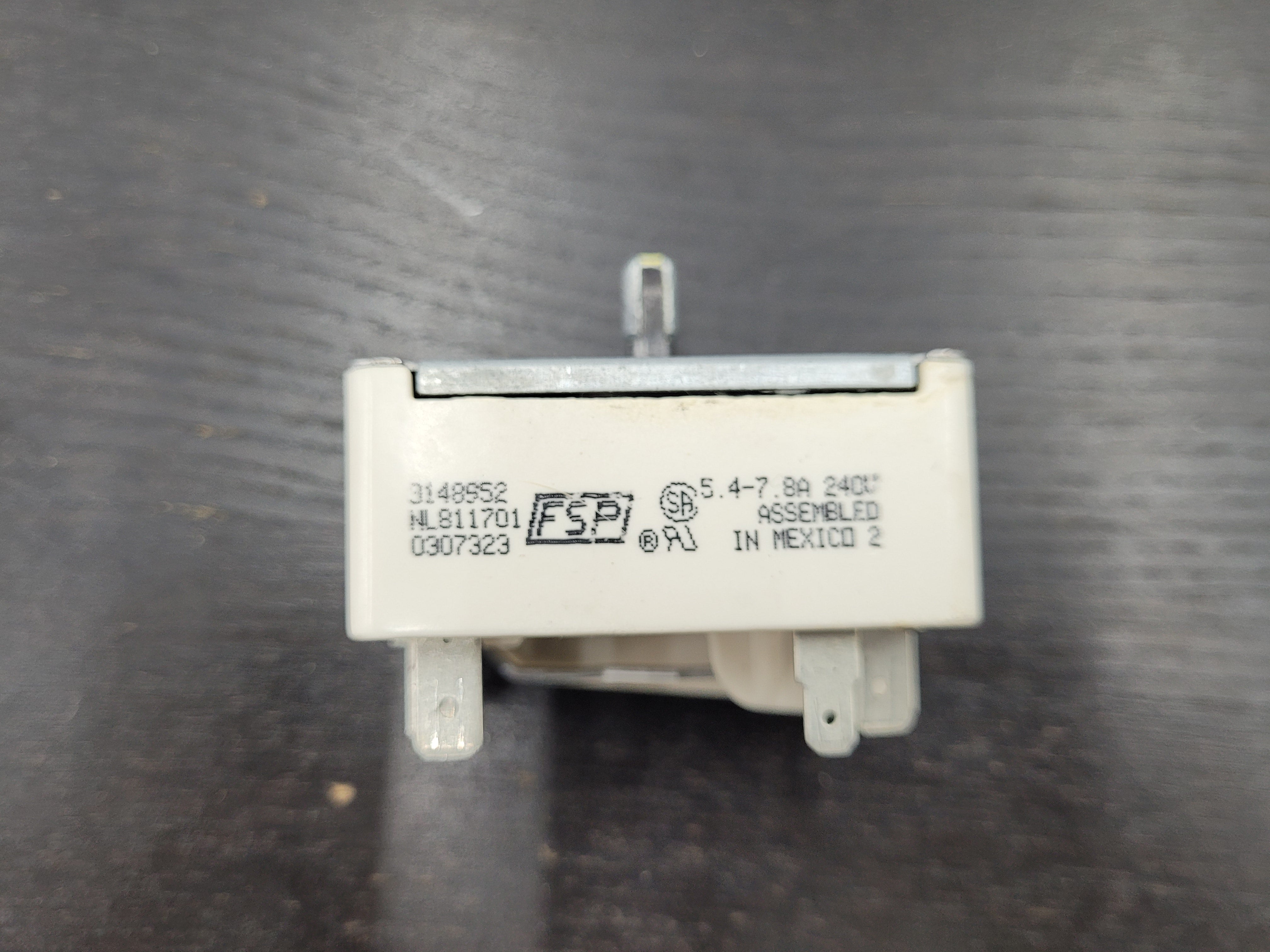 Whirlpool Stove Surface Element Infinite Switch 3148952 Whirlpool Stove Surface Element Infinite Switch 3148952